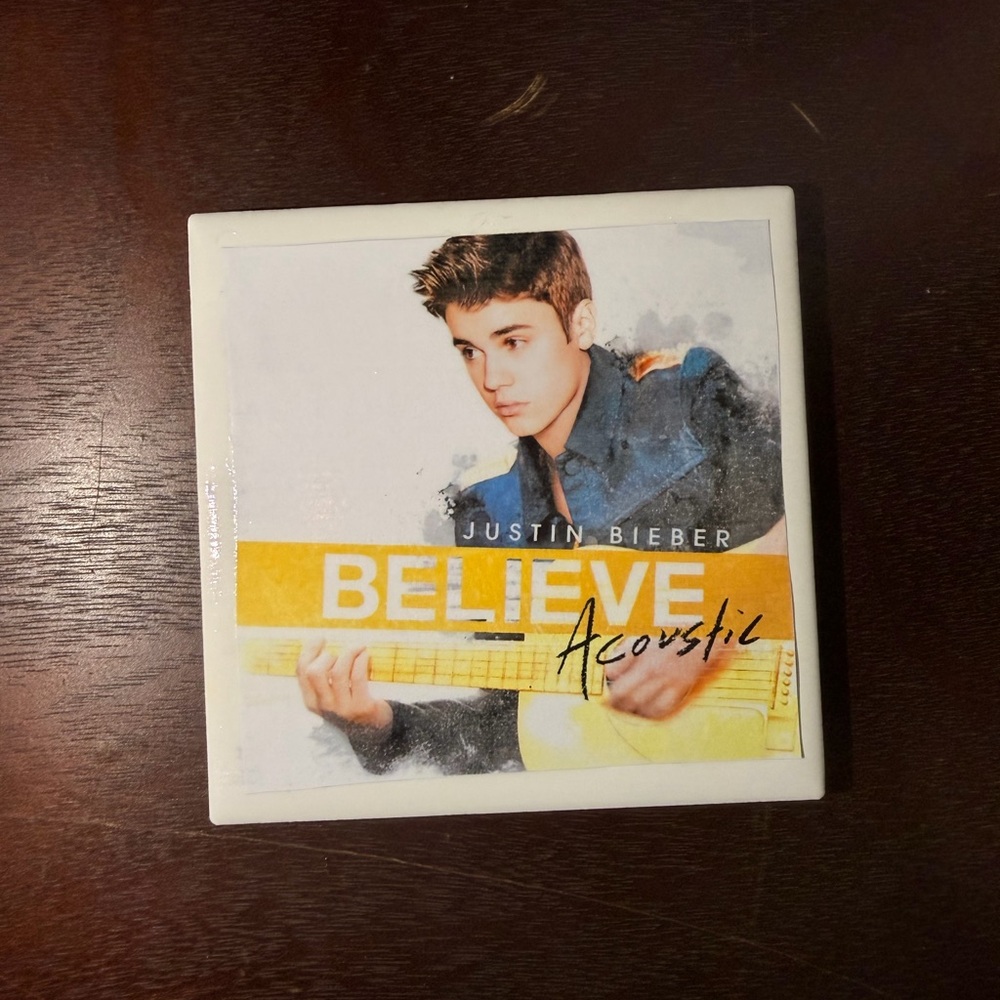 Album Coaster - Justin Bieber “Believe Acoustic”